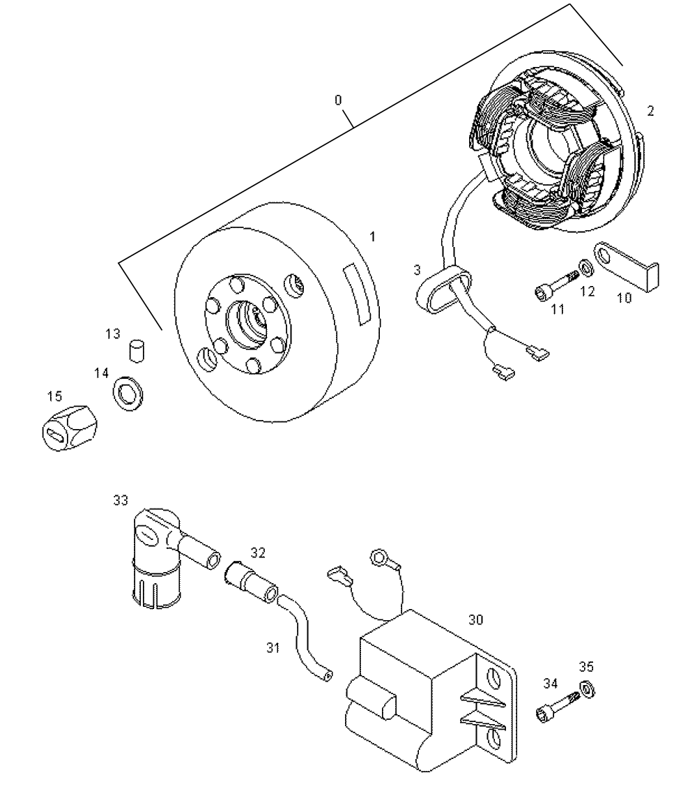 Lichtmaschine & Zündspule