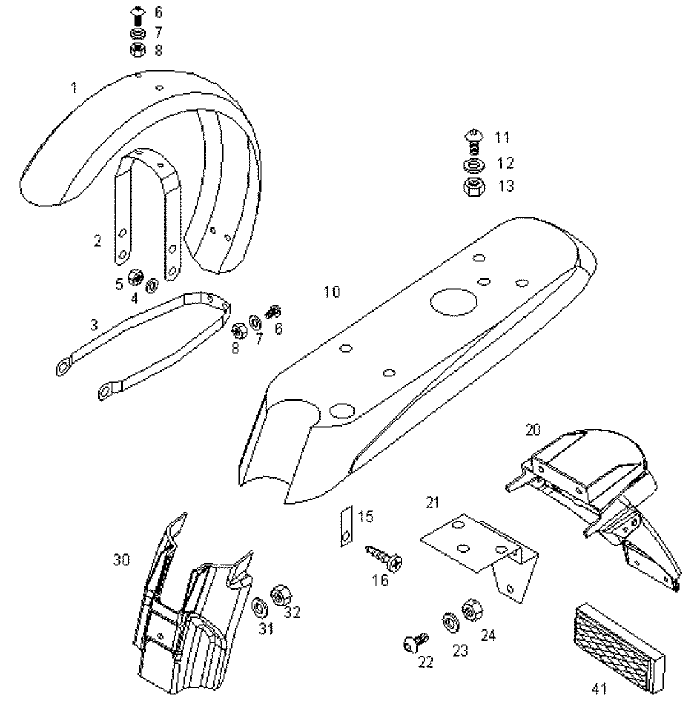 Kotflügel & Spritzschutz