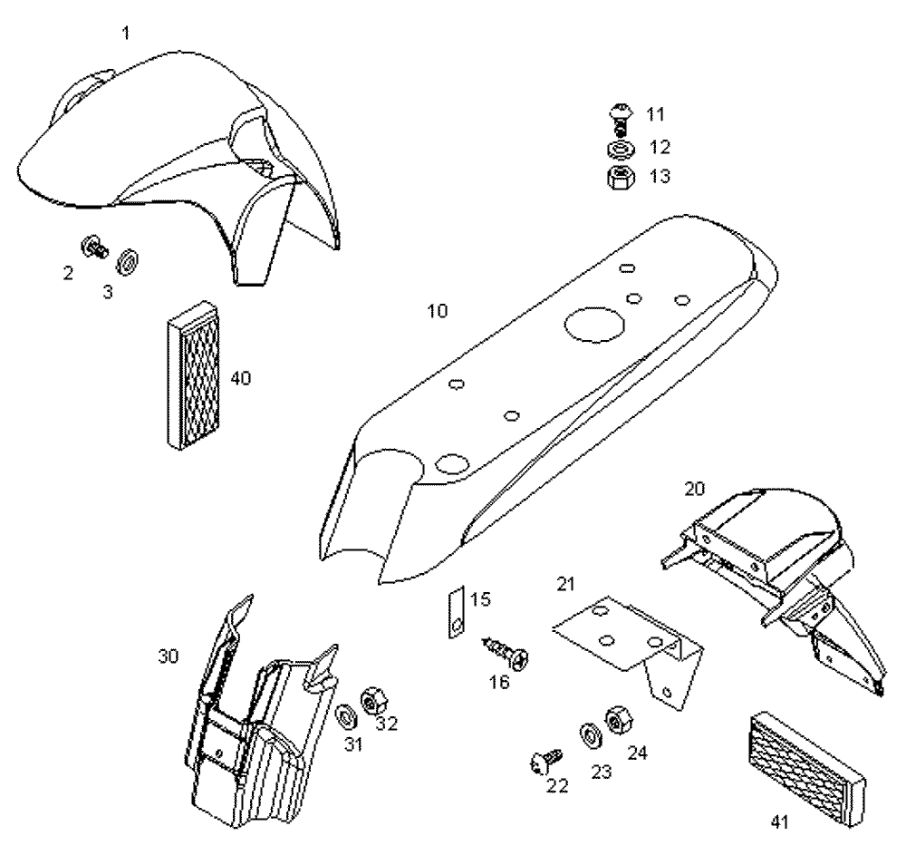 Kotflügel & Spritzschutz