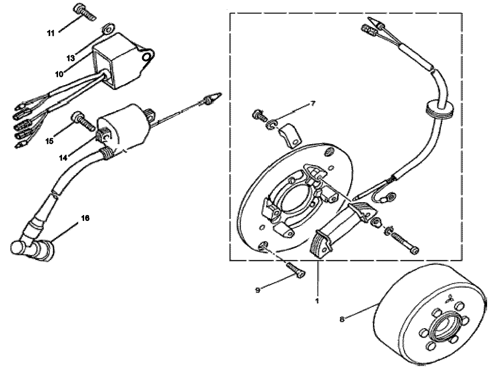 Lichtmaschine und C.D.I.