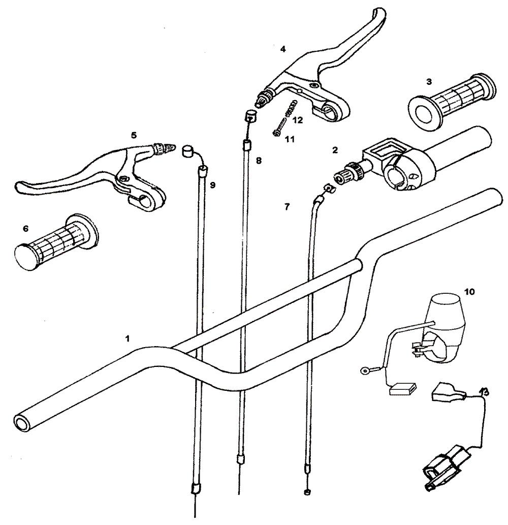Lenker und Anbauteile