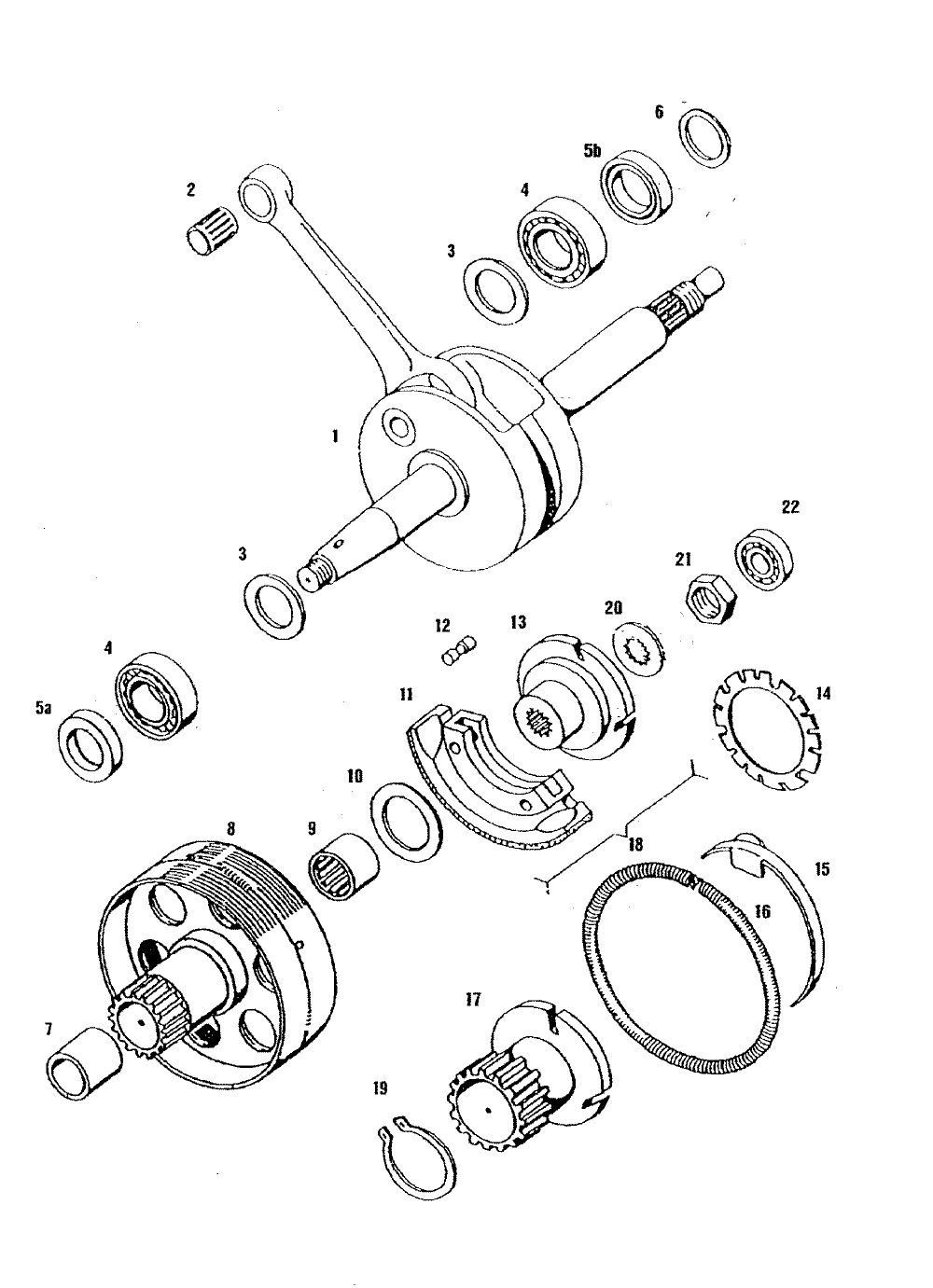 Kurbelwelle & Kupplung