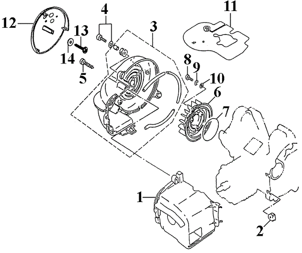 Zylinderabdeckungen & Lüfterrad