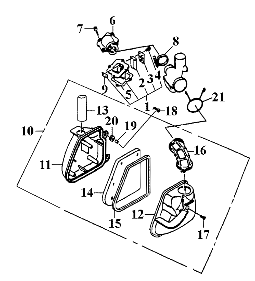 Luftfilter & Ansaugstutzen