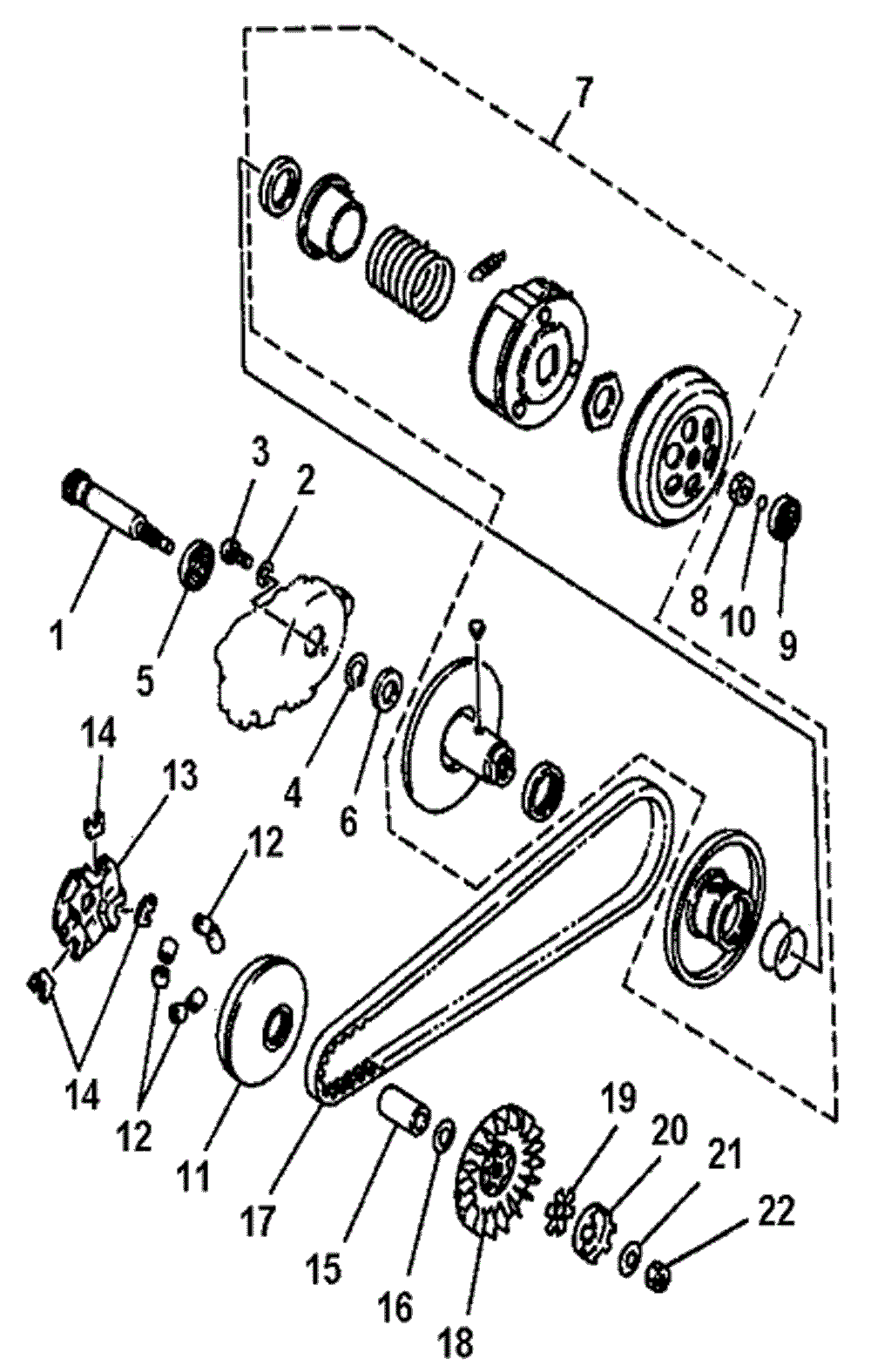 Variomatik & Antrieb