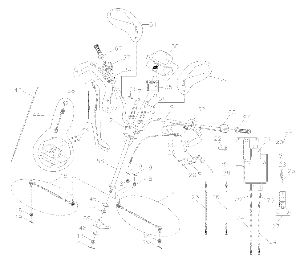 Anbauteile Lenker und Lenkung