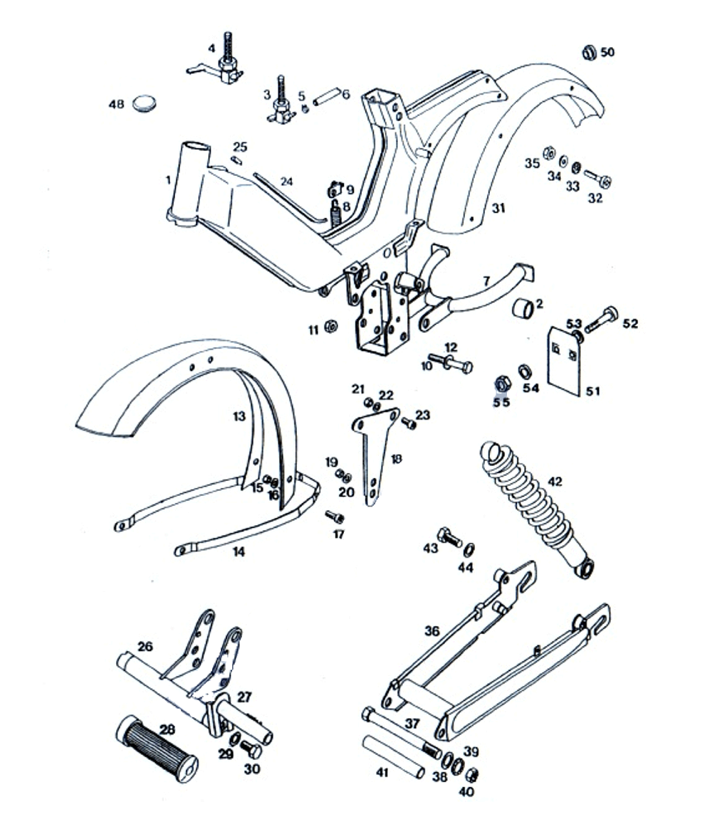 Rahmen Califone M 25 Rahmen Califone M 25