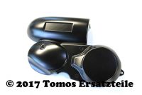 Seitendeckel rechts schwarz matt