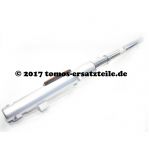 Gabel rechts mit Halterung Bremsankerplatte